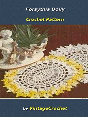 cover image of Forsythia Doily Vintage Crochet Pattern